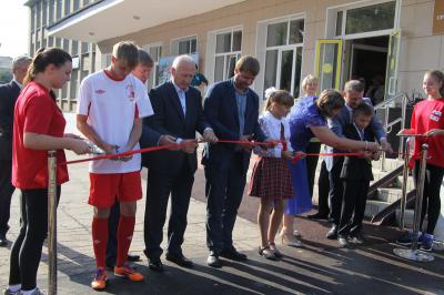 В Шилово открыли многофункциональную спортивную площадку